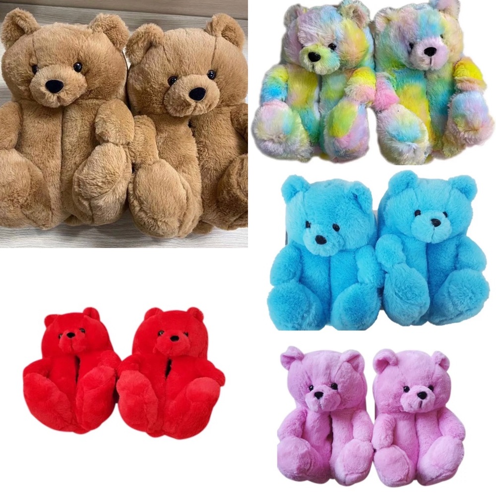 Teddy Bear Slippers